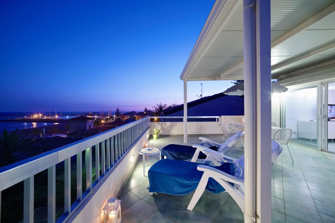Archimede, Appartamento Con Vista In Centro A Marina Di Ragusa Εξωτερικό φωτογραφία